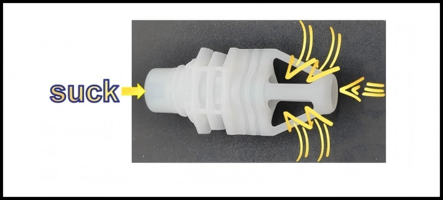 Characteristic of squeeze pouch lids with standing pouch spout (HL100S-A)-2